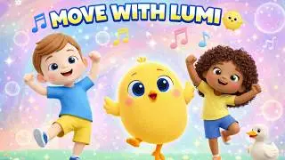 Move With Lumi 🐥 | Fun Action Song for Kids (1&ndash;4 Years)