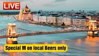 #beer Budapest Live in Ruin bars 🍸Pubs calling Local Beer only... Jewish Quarter