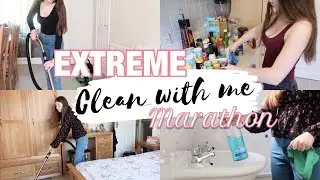 EXTREME CLEAN WITH ME MARATHON 2020  | CLEANING MOTIVATION