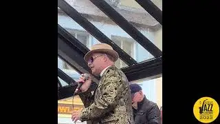 Dougie Breslin & his band performing 'Sway ' City of Derry Jazz Festival 2022