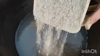 Pouring of yellow block texture 🤤🤤