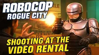 СЪЕМКА В ВИДЕОАРЕНДЕ | RoboCop: Rogue City | Прохождение, без комментариев, 4K