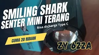 Senter Murah Terang Smiling Shark ZY 622A