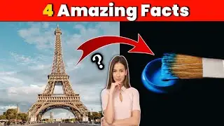 4 Amazing Facts | Facts About Eiffel Tower | Facts | Amazing Facts | Top 4 Amazing Facts | #shorts