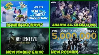 Aniimo Download?, COC Shutdown?, Resident Evil Mobile, Ananta All Characters | Hindi |