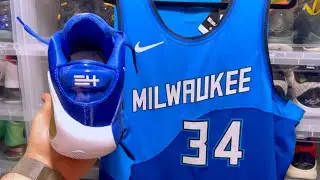 Giannis Antetokounmpo Authentic Nike City Edition Jersey 2021