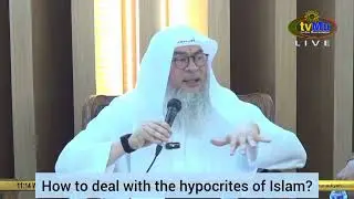 How to deal with the hypocrites of Islam ( Quraniyoon..) - assim al hakeem