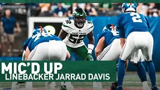 🎤 MIC'D UP: LB Jarrad Davis 🎤  | The New York Jets | NFL