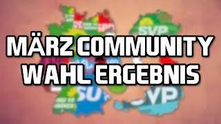 COMMUNITY WAHL | M&Auml;RZ 2021 | ERGEBNIS