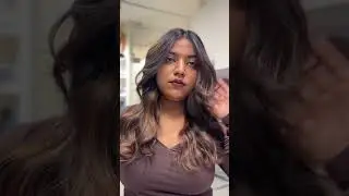 Chocolate Brown Balayage for Indian Hair | Rich Chocolate Brown Balayage @WellaEducation #hair