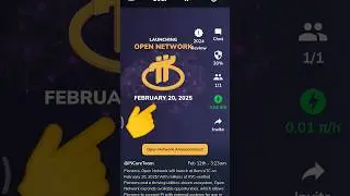 Launching Pi Network Mainnet February 20, 2025 #miningupdate #pinetwork #airdrop
