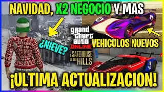 EPICA ACTUALIZACION en GTA ONLINE! HELI GRATIS! VEHICULOS GRATIS! NAVIDAD, PAGA DOBLE NEGOCIO Y MAS!