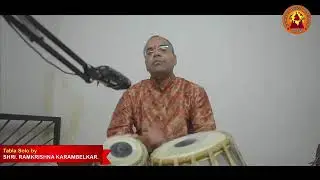 Ramkrishna karambelkar tabla solo teentaal