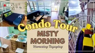 CONDO TOUR | Misty Morning Homestay Tagaytay | Cityland | Tagaytay Prime Residences | FilAmstagram