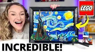 LEGO Ideas: The Starry Night Review! (21333)
