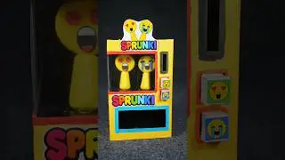 Emoji 8 x Emoji 4 Sprunki OC DIY Vending Machine With Paper #sprunki #craft #diy #papercraft