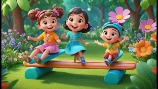 Playground Friends and Fun Day | Joyful Kids Song | Toddler Playtime Nursery Rhyme