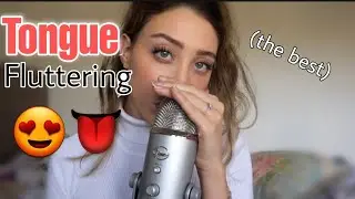 ASMR FAST TONGUE FLUTTERING WITH MOUTH SOUNDS AND HAND SOUNDS | BEST ASMR