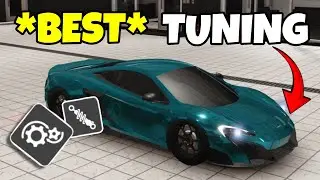 *BEST* DYNAMICS TUNING for a Sports Car in Roblox Greenville + Saleen S7 Tuning SETTINGS!