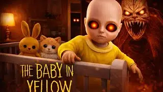 THE BABY IN YELLOW HORROR GAME LIVE😱WITH AaUsi  #shortsfeed #shortslive #shorts #horrorgaming