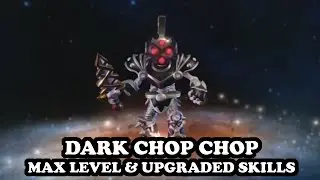 Skylanders Imaginators - Dark Chop Chop (SENSEI) MAX LEVEL & UPGRADED SKILLS - GAMEPLAY