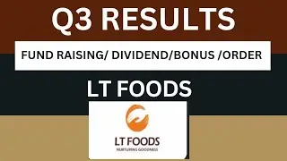 LT foods Q3 results 2025 | lt foods results today | lt foods share latest new