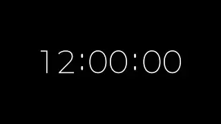 12 Minute Classroom Timer | 4K Relaxing Classroom Visual | Produced by SoniCentric