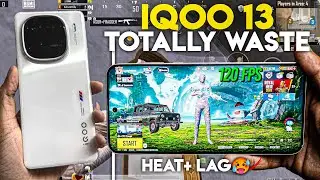 iQOO 13 is a Big Failure for Gaming in 2025 😱 Full Truth Revealed! | Frame Drops, Lag & Heating ⚠️