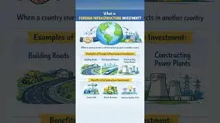 Foreign Infrastructure Investment #explained   #shorts #youtubeshorts #viral #trending #viral
