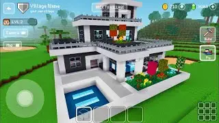 Block Craft 3D: Строительный симулятор бесплатно. Геймплей №2272 (iOS и Android) | Современный дом 🏠