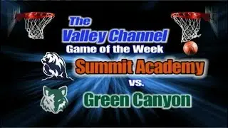 Summit Academy High School at Green Canyon High School basketball game 1-5-18