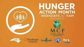 The Hampton Roads Show HRS -15s promo for Hunger Action Month September 2025