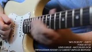 Nick Fryer Handwound Strat Pickups Demo/Comparison