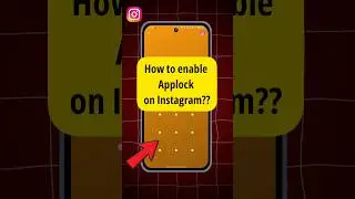How to lock the Instagram app