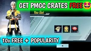 GET FREE PMGC 2020 CRATE 🔥 FREE POPULARITY IN PUBG MOBILE 🔥 PMGC EVENT PUBG MOBILE GIVEAWAY