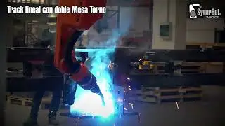 SYNER CELL KUKA TRACK CON DOBLE TORNO