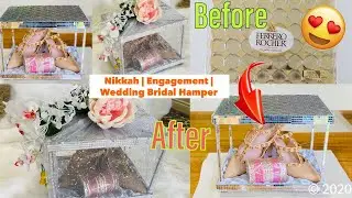 SMART Idea💡How to make Bridal Hampers box 🌹