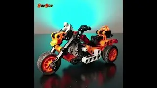 BanBao High-Tech Super Racing Car Toys Building Block Sets 6961 for Kids 2022