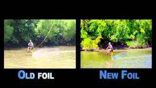 Original Sky Ski foil vs New Sky Ski hydrofoil