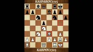 Chess Match: Garry Kasparov vs Anatoly Karpov - World Championship 31th | VII, 1984