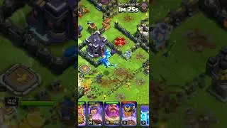 TH 15 🆚 Electro Dragon #coc #youtubeshorts