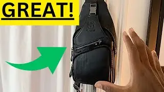 BULLCAPTAIN Leather Sling Bag review