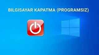Programsız Olarak Windows 11' de Bilgisayar Kapatma Zamanlaması 💻⏱️