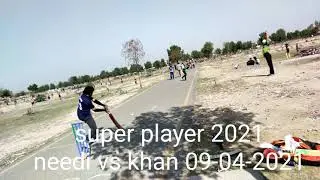 super player 2021 | needi vs khan | rexity single wicket cricket mela