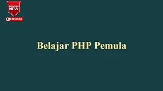 20 Belajar PHP Pemula # file put content