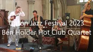 Ben Holder -Hot Club Quartet, at Upton upon Severn Jazz Festival 2023