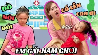 Hà Hà Hí I Em Gái Ham Chơi Nói Dối Mẹ Bị Bệnh Để Trốn Học Và Cái Kết I Mint Vy