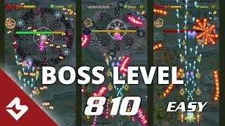 Boss Level 810 - Orbital Sentinel - 1945 Air Force Game