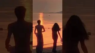 A beautiful sunset and you ✨🌻#chinese #couple #love #sunset #fiction #romance #trending #fypシ゚viral