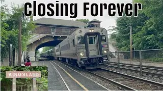 Railfanning at Kingsland Station on it&rsquo;s last day open!